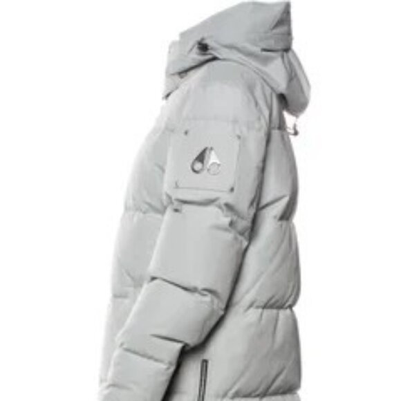 Moose Knuckles Down NWT Woman's Size L light gray color - Picture 3 of 11